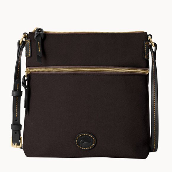 Dooney & Bourke Black Nylon Crossbody - NWOT - Picture 1 of 13